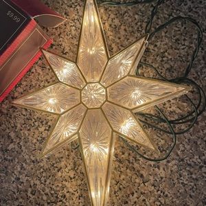 Trim A Home Lighted Christmas Tree Star
